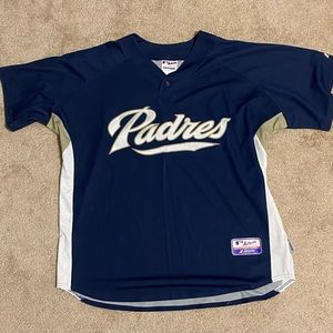 Authentic Majestic Padres Jersey
